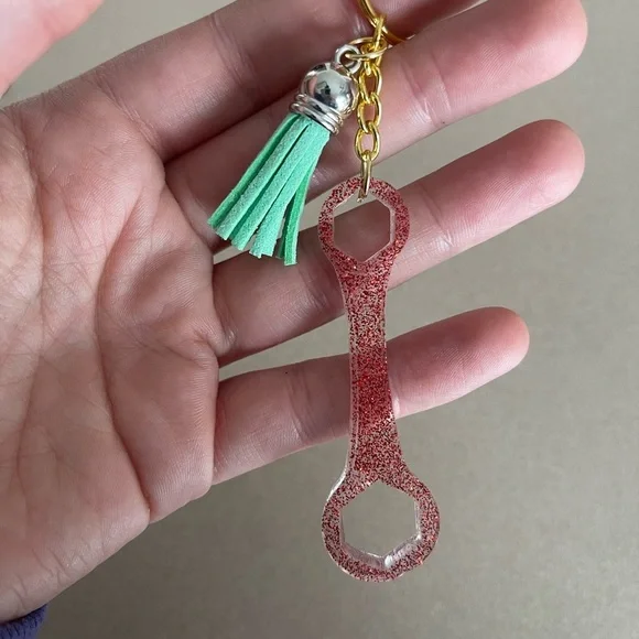 ๐๐HP๐๐ Set of 2: Handmade Wrench Keychains - Picture 4 of 8